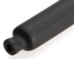 Термоусадочные черные клеевые трубки 3:1 с подавлением горения КВТ 4,8 мм