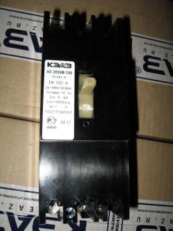 Автоматический выключатель АЕ 2056М-100   80A